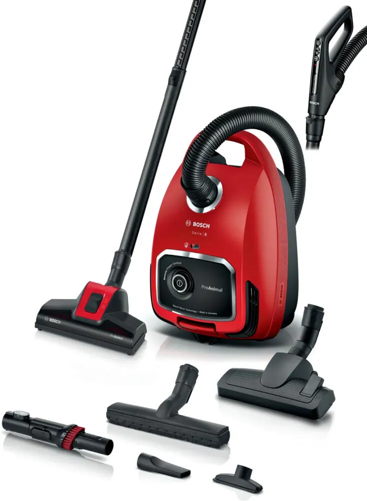Bosch Serie 6 BGL6PET3 elektrik süpürgesi 4 l Kuru 700 W Toz torbası Elektrikli Süpürge