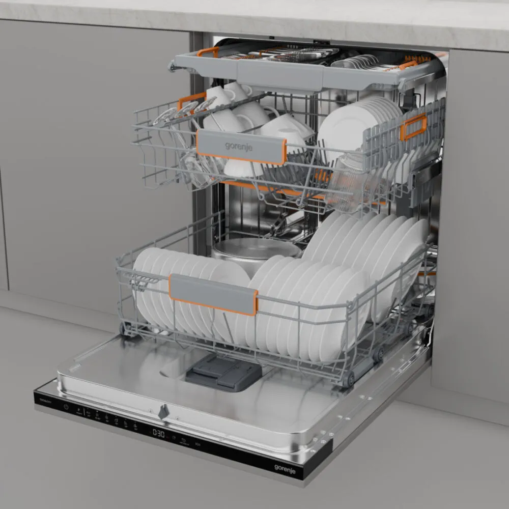 Gorenje GV16C 746057 16 Kişilik 6 Programlı Ankastre Bulaşık Makinesi Thumbnail 5