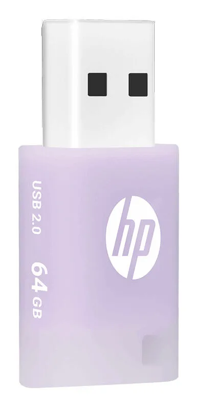 HP v168 USB flash sürücü 64 GB A tipi USB 2.0 Leylak Thumbnail 3