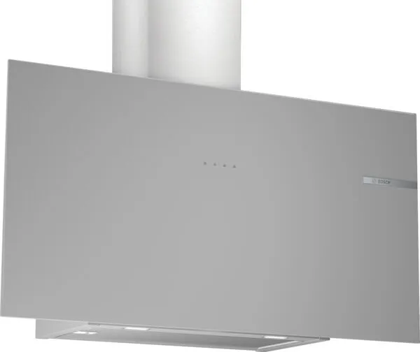 Bosch Serie 4 DWF95AJ70T ocak bacası Duvara monteli Gümüş 649 m³/Saat Davlumbaz ve Aspiratö