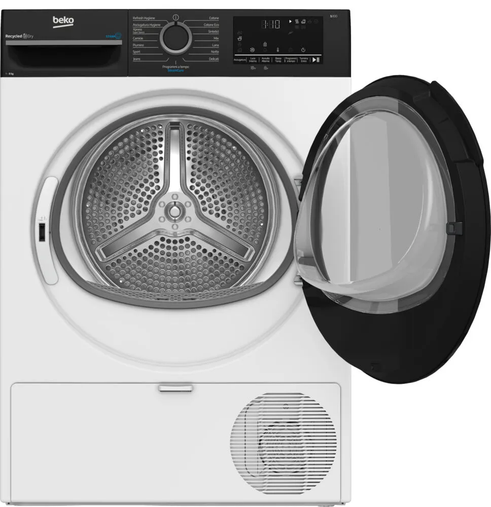 Beko BMEPT481SBI_IT 7188242840 8 kg Isı Pompalı Kurutma Makinesi Thumbnail 4