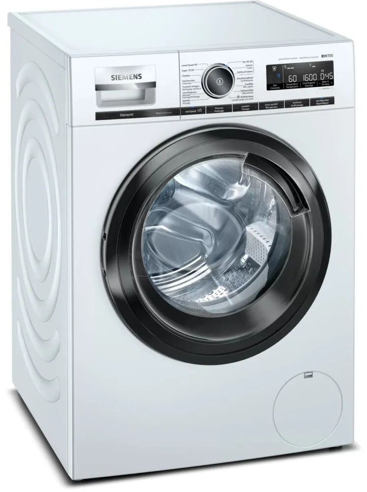 Siemens iQ700 WM16XMM0FG çamaşır makinesi Önden yüklemeli 9 kg 1600 RPM Beyaz Çamaşır Makineleri