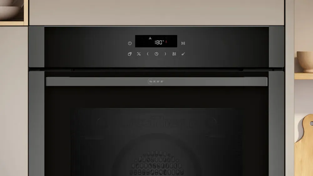 Neff N 30 B2ACJ7AG0 fırın 71 l 3600 W Gri Thumbnail 1