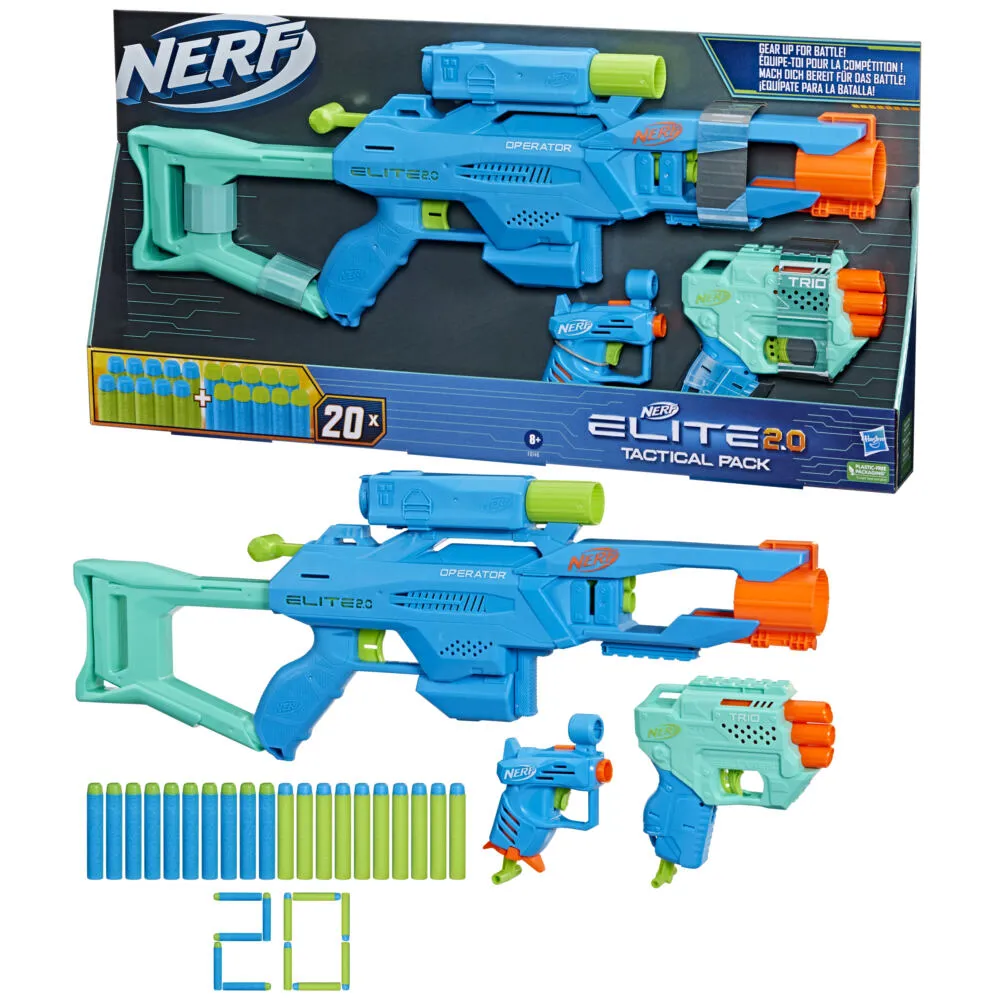 Nerf Elite 2.0 Taktik Paketi F6146EU40 Oyuncak Silah Thumbnail 2
