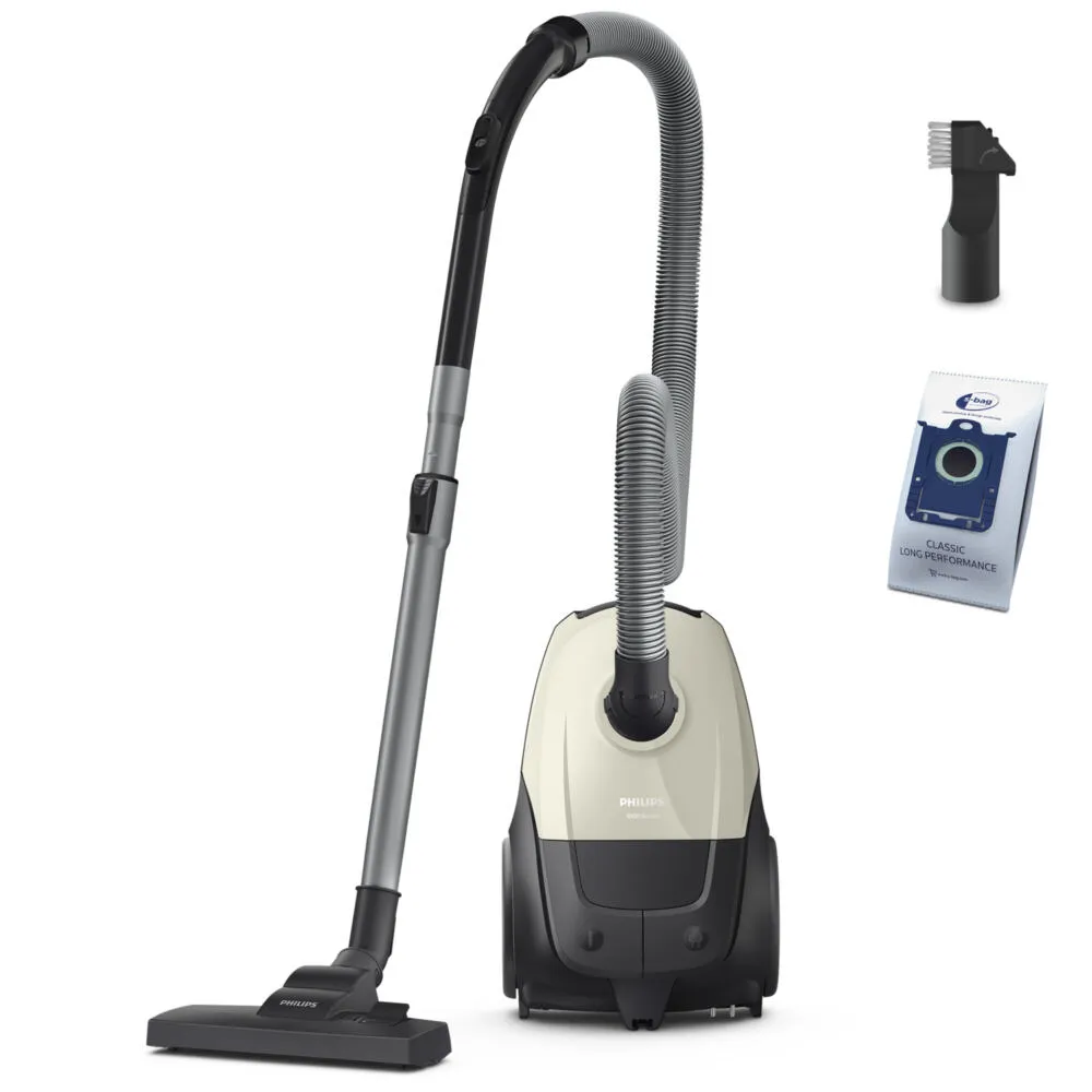 Philips 1000 series XD1101/10 elektrik süpürgesi 3 l Silindir vakum Kuru 800 W Toz torbası Elektrikli Süpürge
