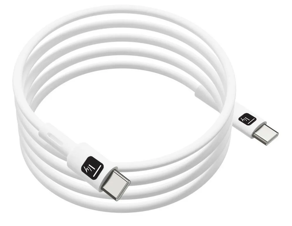 Techly ICOC-MUSB20-C60W2 USB C to USB C (2 m) USB Kablosu Thumbnail 5