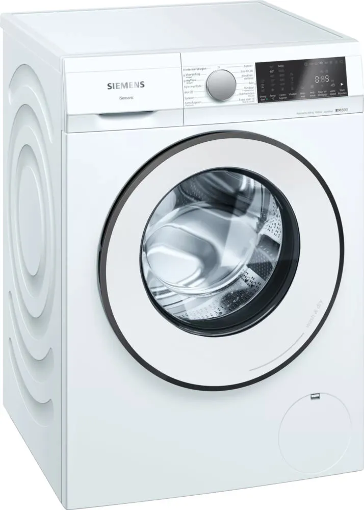 Siemens iQ500 WN44A120NL çamaşır kurutma makinesi Solo Önden yüklemeli Beyaz Kurutmalı Çamaşır Makinesi