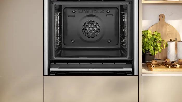 Neff N 70 B54CR71N0F fırın 71 l 3600 W Paslanmaz çelik Thumbnail 2