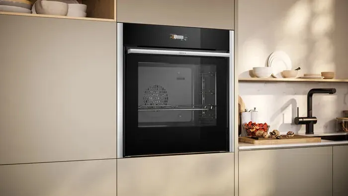 Neff N 70 B54CR31N0F fırın 71 l 3600 W Paslanmaz çelik Thumbnail 4