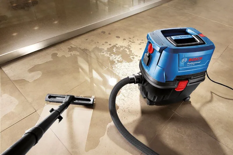 Bosch GAS 15 PS Professional 15 l Silindir vakum Kuru 1100 W Toz torbası Thumbnail 3