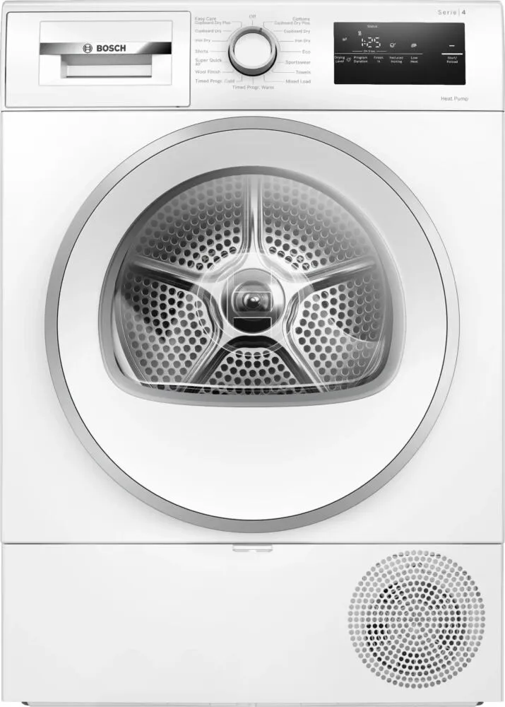 Bosch Serie 4 WTH85226GB kurutucu Solo Önden yüklemeli 8 kg Beyaz Kurutma Makinesi