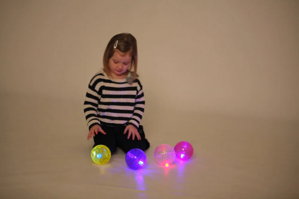 Tickit Large Textured Sensory Flashing Ball Set 72207 Thumbnail 10