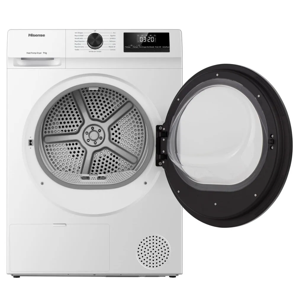 Hisense DHQE900UWDC 9 kg Isı Pompalı Kurutma Makinesi Thumbnail 9