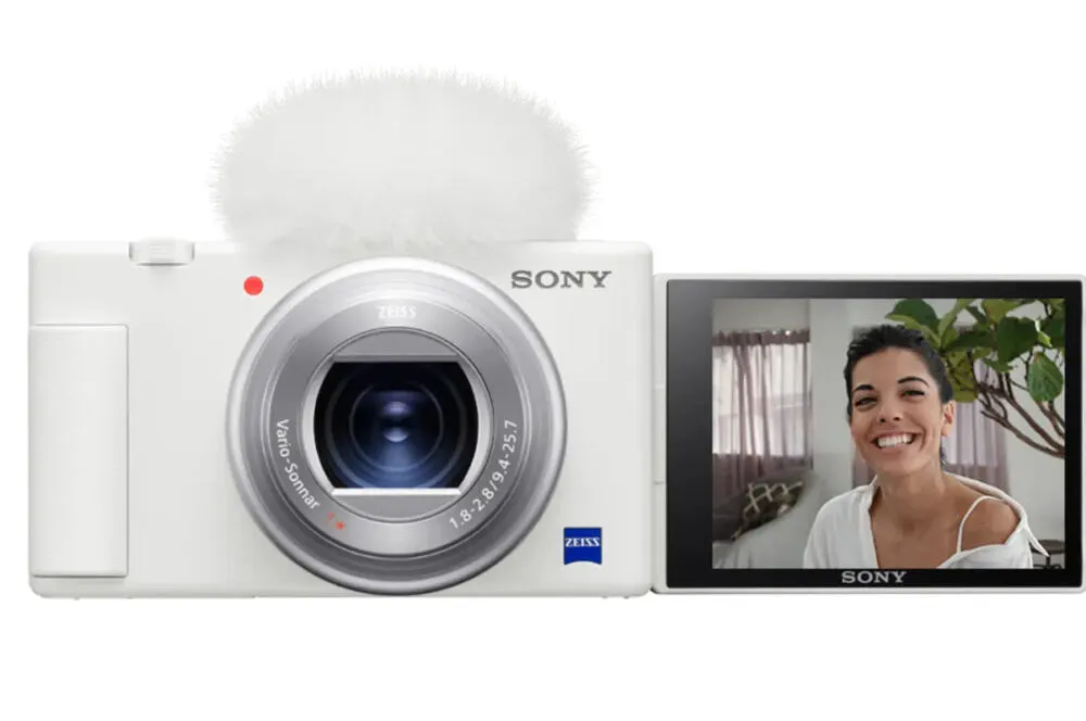 Sony ZV-1 1" 20,1 MP Exmor RS CMOS 8192 x 1856 Piksel Beyaz Digital Kame