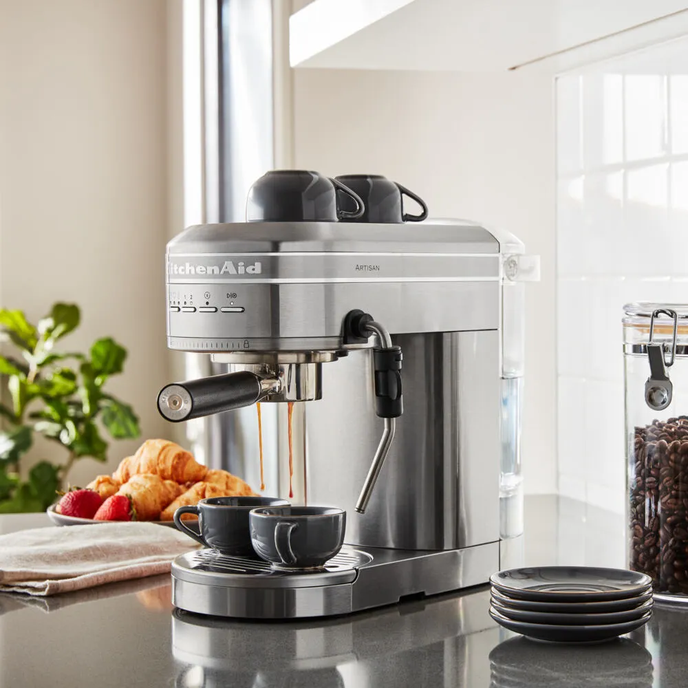 KitchenAid 5KES6503BSX 1.4 L Espresso Makinesi Thumbnail 4