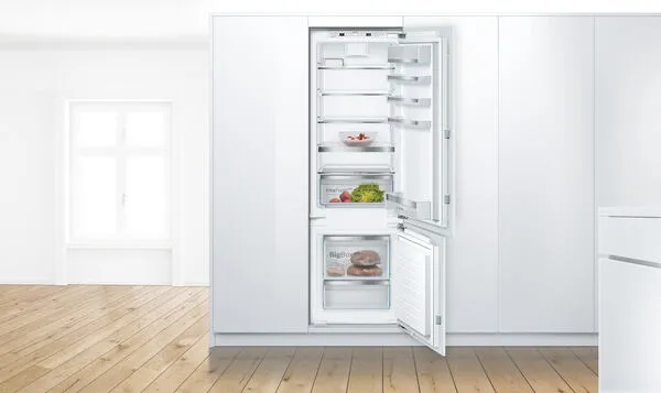 Bosch KIS87EDD0 donduruculu buz dolabı Ankastre 270 l Beyaz Buzdolabı