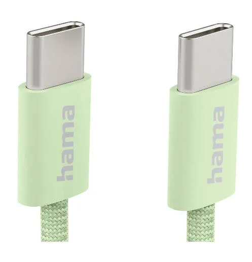 Hama Fabric 00201726 USB C to USB C (1 m) USB Kablosu Thumbnail 5