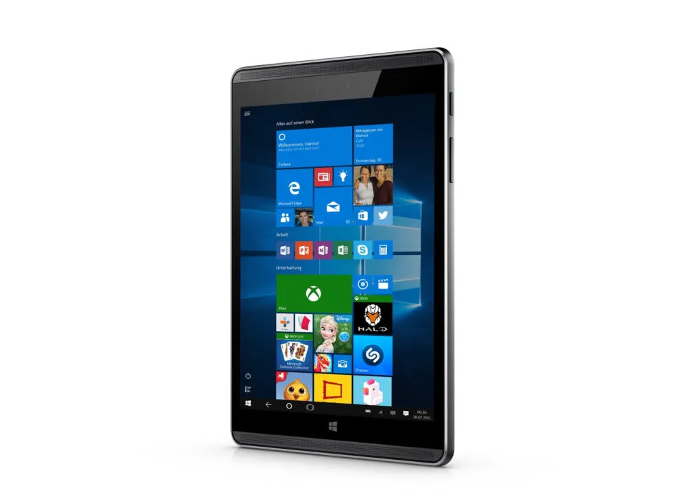 HP 608 G1 64 GB H9Y13EA#ABH 7.86 inç 4 GB RAM 4G LTE Gri Tablet Thumbnail 3