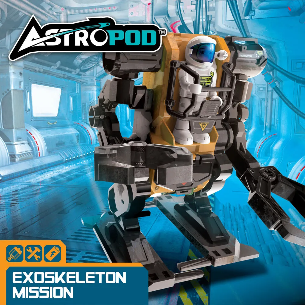Silverlit Astropod Exoskeleton Mission SL80334 Robot Çocuk Bilim Kitleri Ve Oyuncakları Thumbnail 5