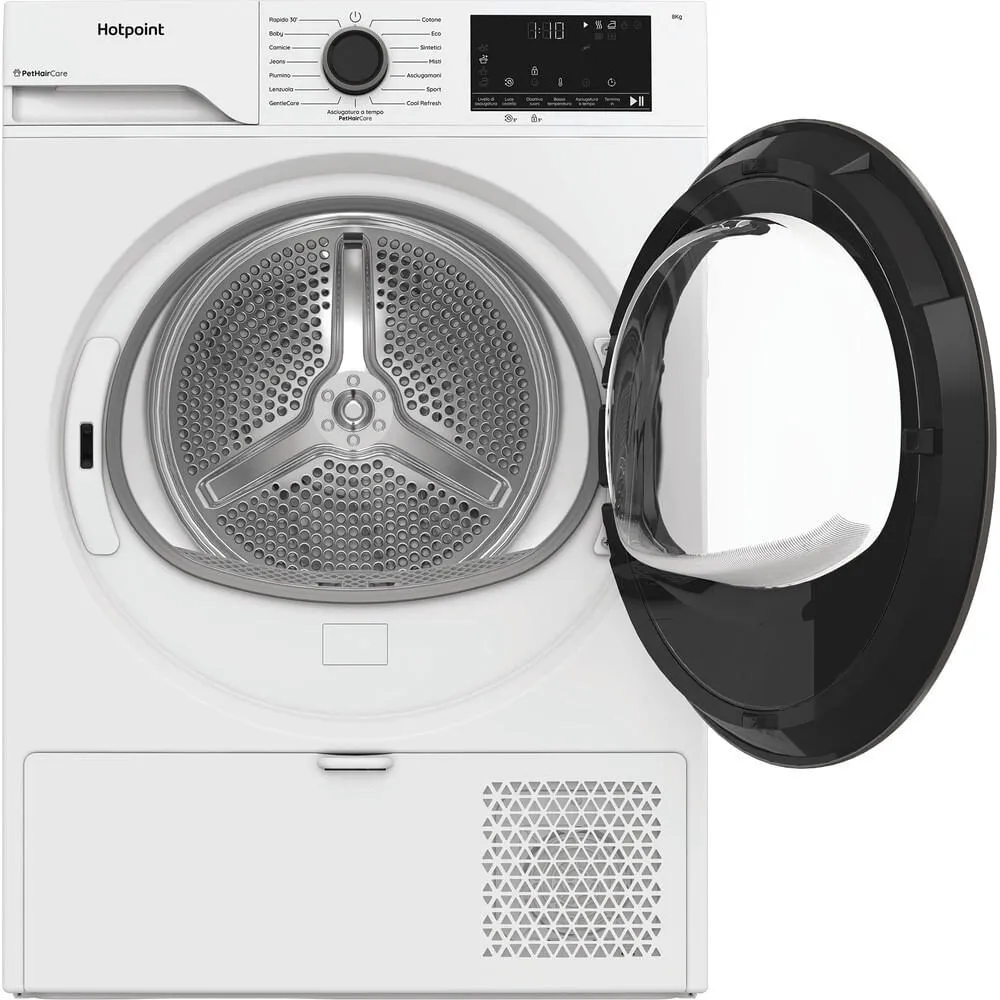 Hotpoint HPT 83D BS IT 869991720830 8 kg Isı Pompalı Kurutma Makinesi Thumbnail 3