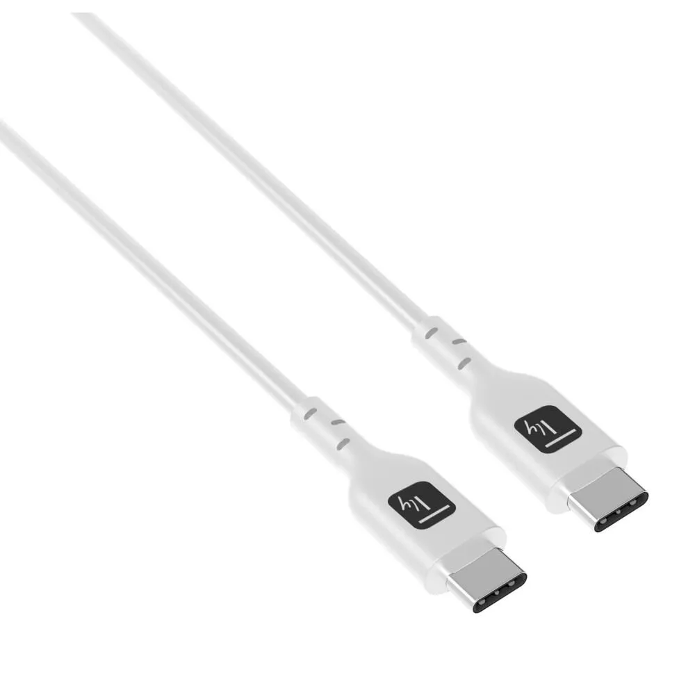 Techly ICOC MU2AC-240W2W USB C to USB C (2 m) USB Kablosu Thumbnail 2