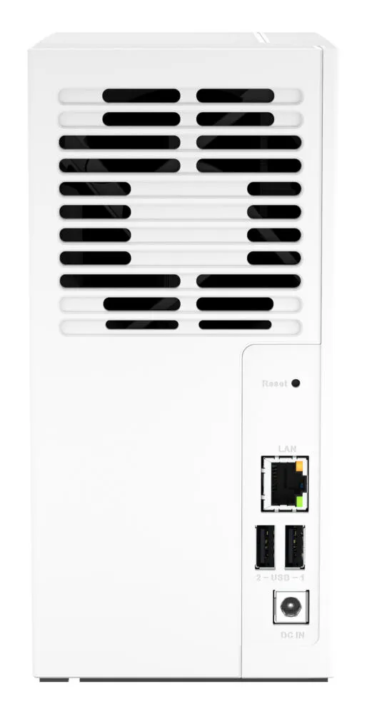 QNAP TS-233 + 2x ST2000VN003 NAS Mini Dikey (Tower) Cortex-A55 2 GB 4 TB QNAP QTS Beyaz Thumbnail 5