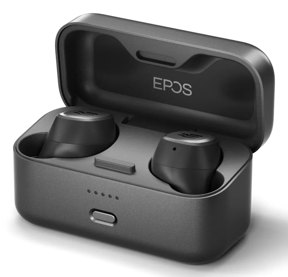 EPOS GTW 270 Hybrid Kulaklık Kablosuz Kulak içi Oyun Bluetooth Siyah, Gri, Gümüş Thumbnail 4