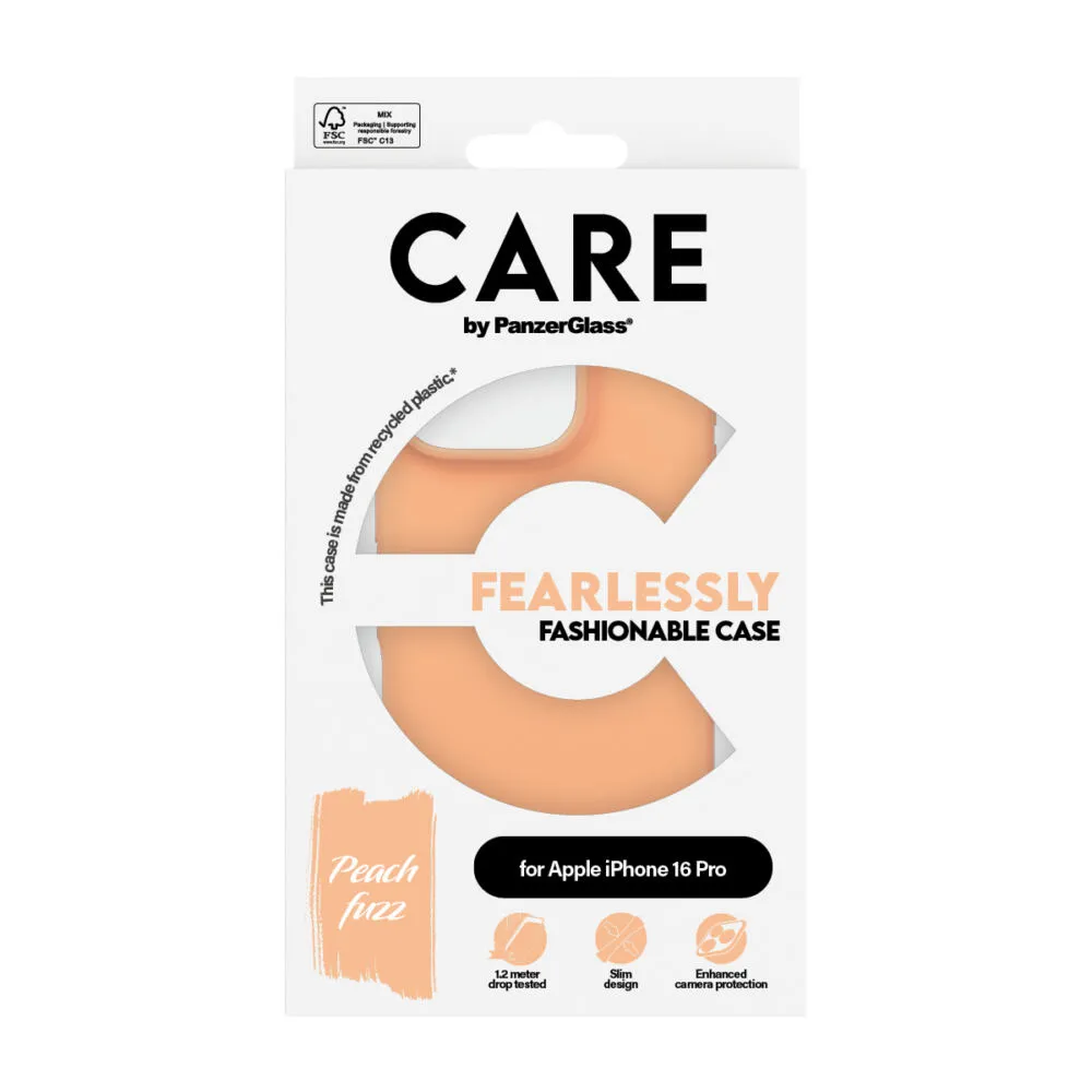 PanzerGlass CARE™ by PanzerGlass® Case Peachy iPhone 16 Pro 1410 Thumbnail 4