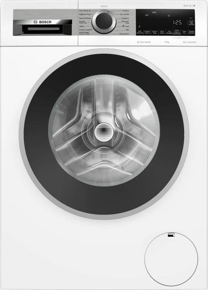 Bosch Serie 6 WGG244Z1II çamaşır makinesi Önden yüklemeli 9 kg 1351 RPM Beyaz Çamaşır Makineleri