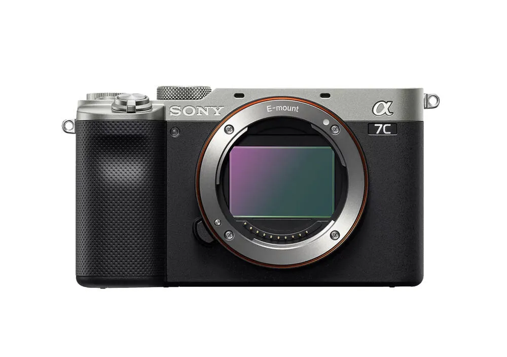 Sony α 7C MILC Gövde 24,2 MP Exmor R CMOS 6000 x 4000 Piksel Siyah, Gümüş Digital Kame