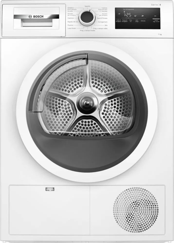 Bosch Serie 4 WTH85V07II kurutucu Solo Önden yüklemeli 7 kg Beyaz Kurutma Makinesi