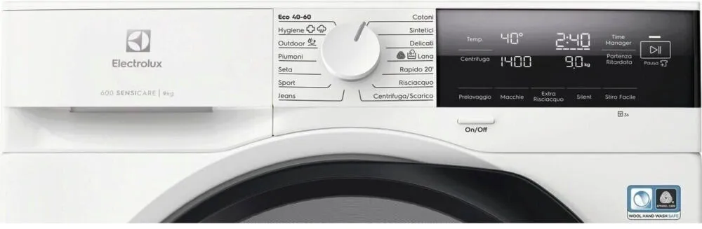 Electrolux EW6F39G 914 932 047 9 kg 1400 Devir Çamaşır Makinesi Thumbnail 13