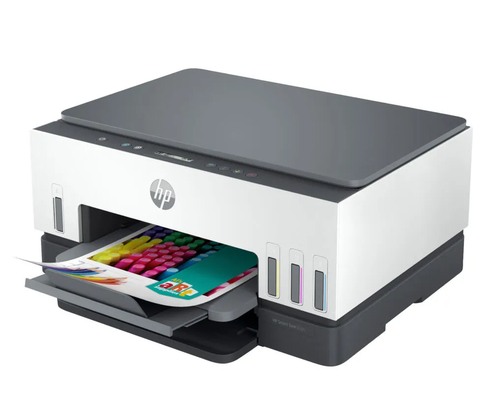 HP Smart Tank 6005 Kablosuz All-in-One Renk 2H1W1A Renkli Çok Fonksiyonlu Yazıcı Thumbnail 2
