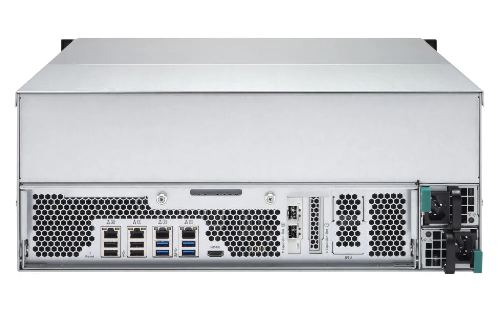 QNAP TS-EC2480U R2 8 GB TS-EC2480U-I3-8G-R2 Thumbnail 3