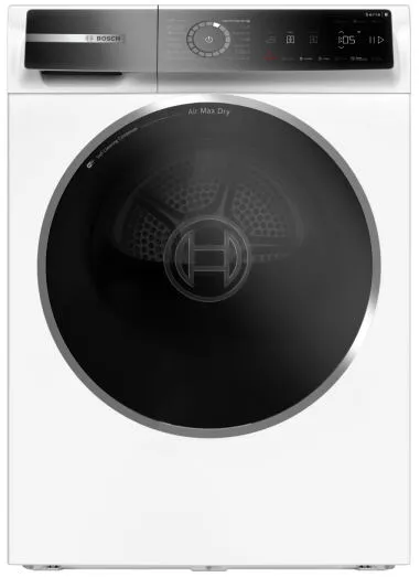 Bosch Serie 8 WRB247D0ES kurutucu Solo Önden yüklemeli 9 kg Beyaz Kurutma Makinesi