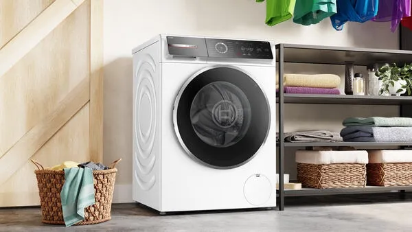 Bosch Serie 8 WGB254A0TR çamaşır makinesi Önden yüklemeli 10 kg 1400 RPM Beyaz Çamaşır Makineleri
