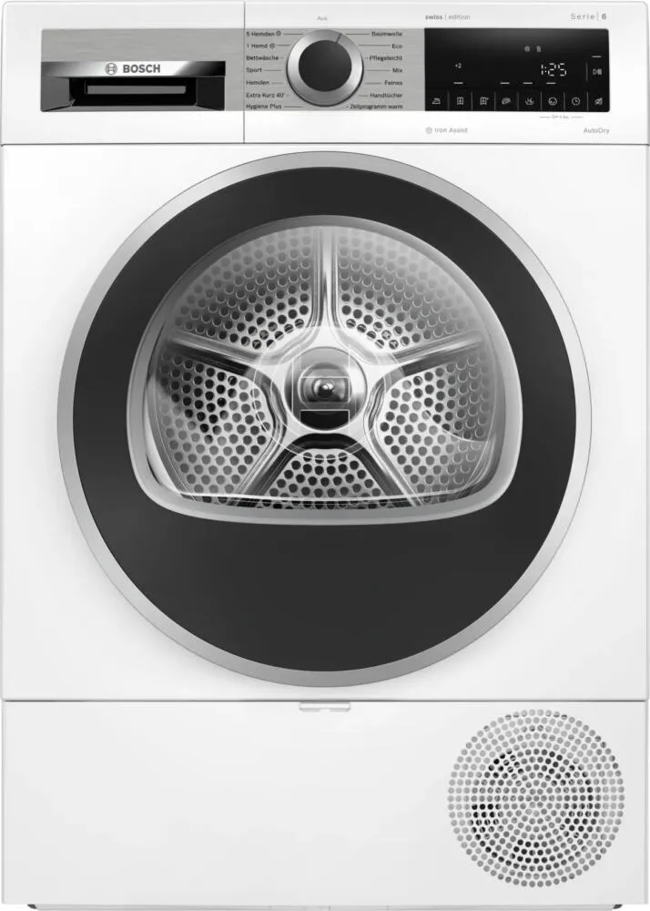 Bosch WQG233C1CH kurutucu Solo Önden yüklemeli 8 kg Beyaz Kurutma Makinesi