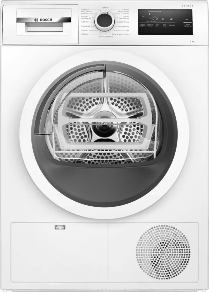 Bosch Serie 4 WTH85V17II kurutucu Solo Önden yüklemeli 7 kg Beyaz Kurutma Makinesi