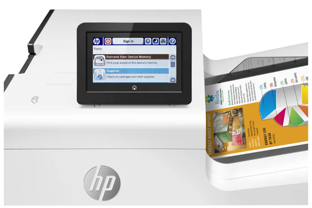 HP PageWide Enterprise Color 556xh G1W47ABGJ Inkjet Yazıcı Thumbnail 9