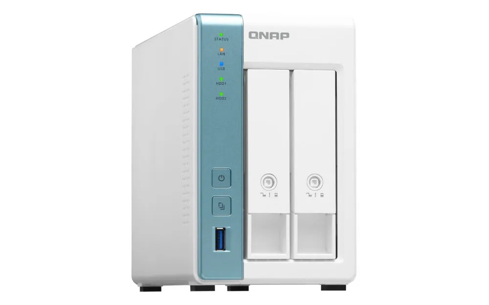 QNAP TS-231P3-2G/20TB-RED Thumbnail 6
