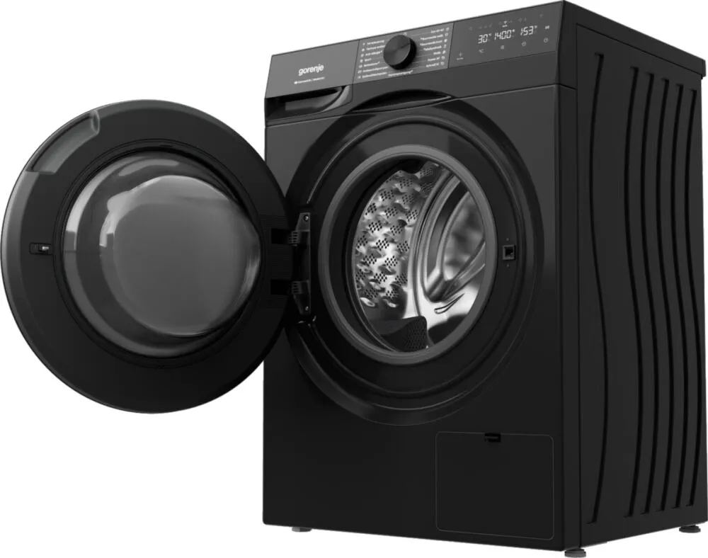 Gorenje W53G494A1P1B çamaşır makinesi Önden yüklemeli 9 kg 1400 RPM Siyah Thumbnail 2