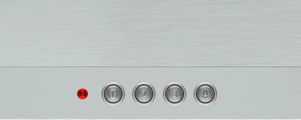 Bosch Serie 2 DWP64CC50M ocak bacası Duvara monteli Paslanmaz çelik 380 m³/Saat Thumbnail 1