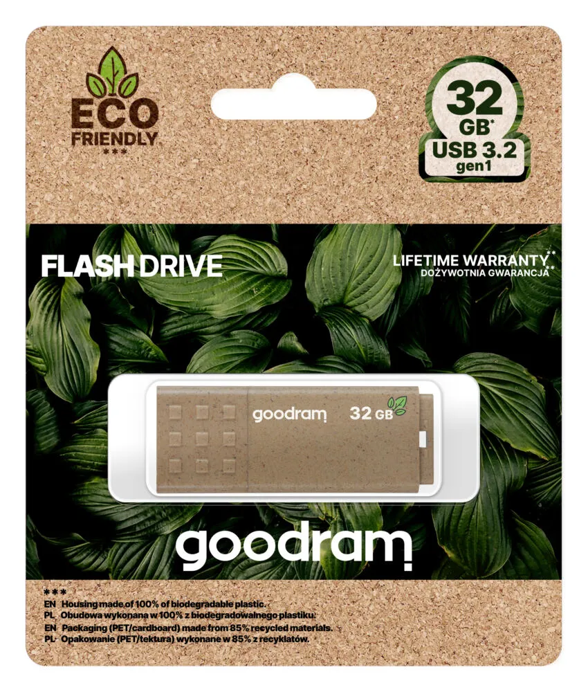 Goodram UME3 Eco Friendly 32 GB UME3-0320EFR11 USB 3.2 Flash Bellek Thumbnail 7