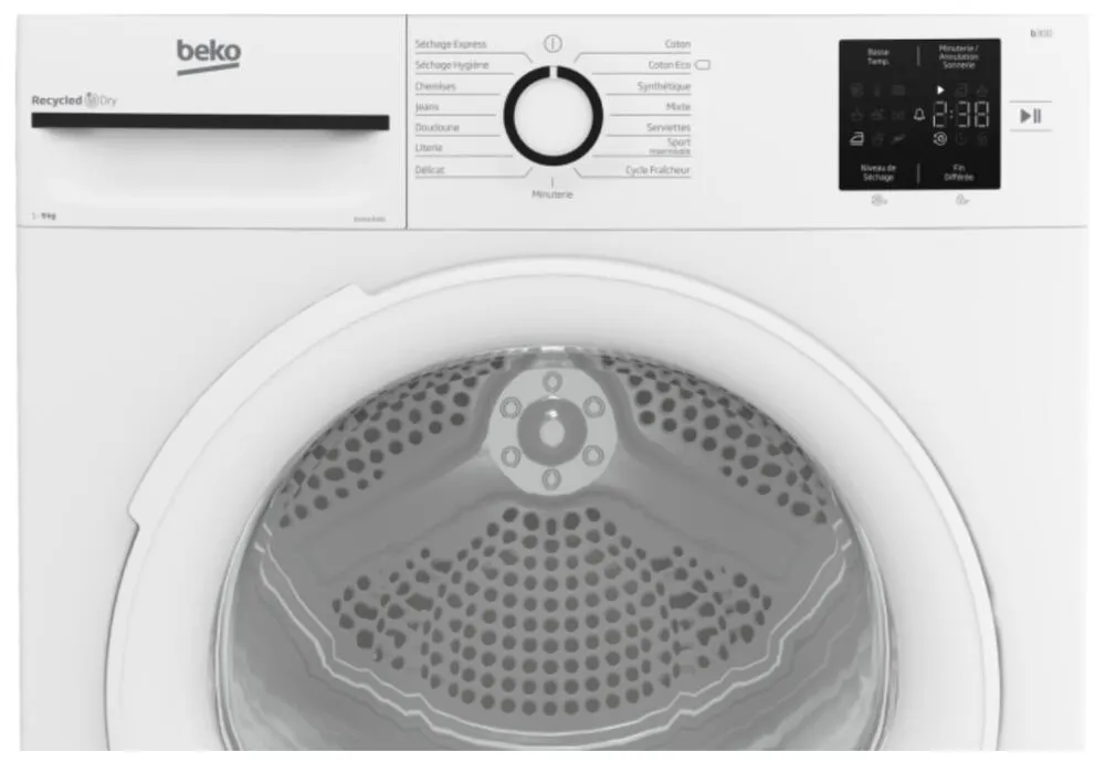 Beko D14H19301 9 kg Isı Pompalı Kurutma Makinesi Thumbnail 10