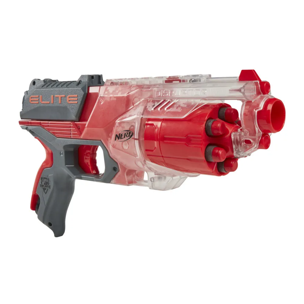 Nerf Elite Disruptor (Şeffaf Kırmızı) Oyuncak Silah
