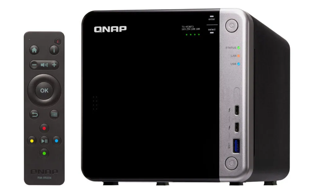 QNAP TS-453BT3-8G-40TB-IWP Thumbnail 1