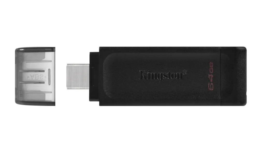 Kingston Technology 70 64 GB DT70/64GB Type-C USB 3.2 Flash Bellek Thumbnail 4