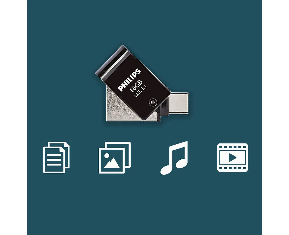 Philips FM16DC152B/00 16 GB USB 3.2 Flash Bellek Thumbnail 8
