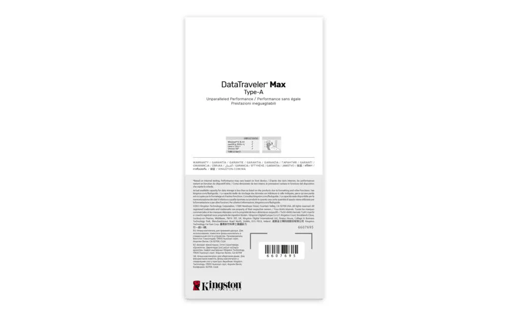 Kingston Technology DataTraveler Max DTMAXA/512GB 512 GB USB 3.2 1000 MB/s Flash Bellek Thumbnail 13