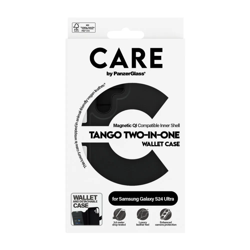 PanzerGlass CARE™ by PanzerGlass® Tango 2-in-1 Wallet Case w. Qi Compatible Samsung Galaxy S24 Ultra 1165 Thumbnail 4
